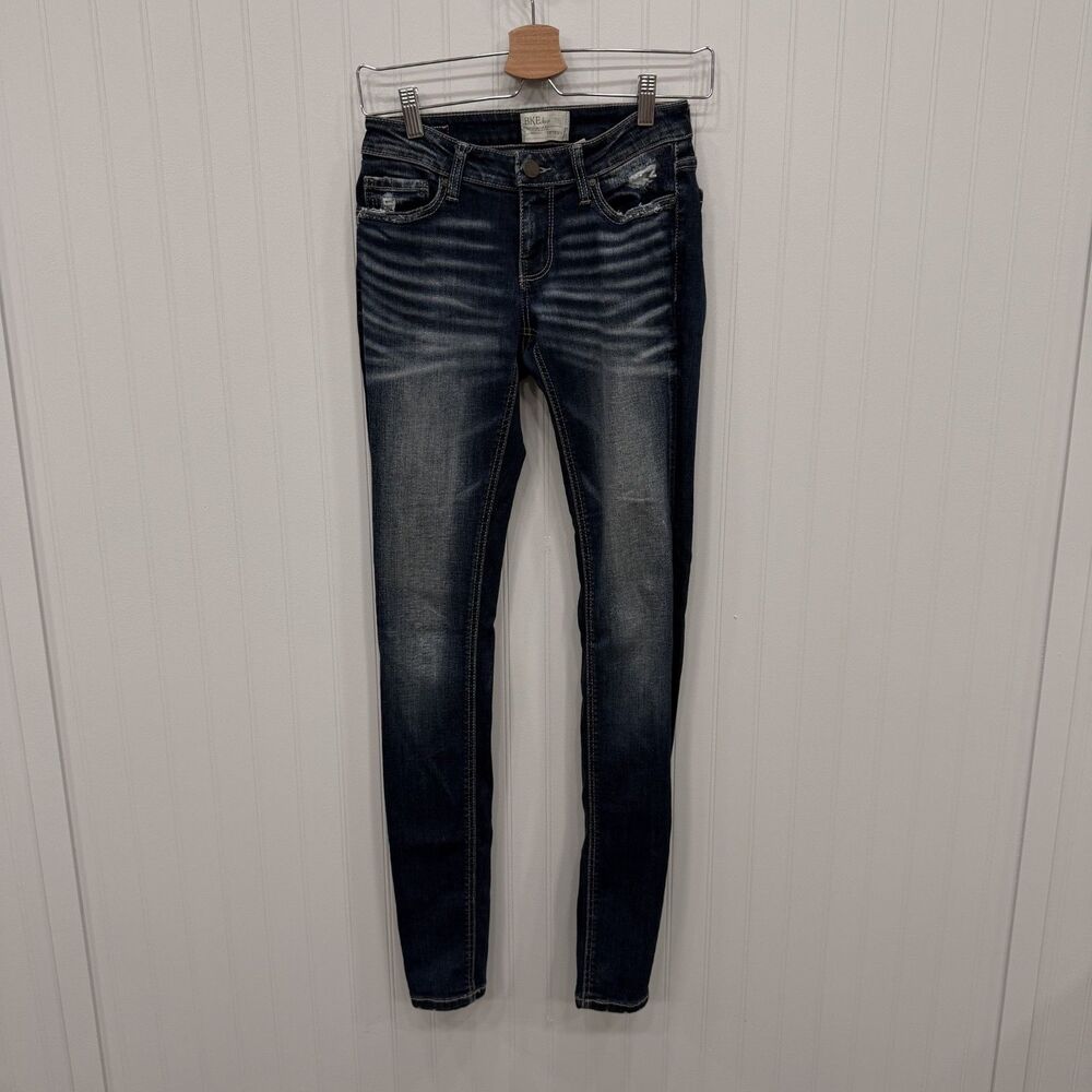 BKE Buckle Women's Size 25L Blue Stella Dark Wash Stretch Denim Skinny Jeans